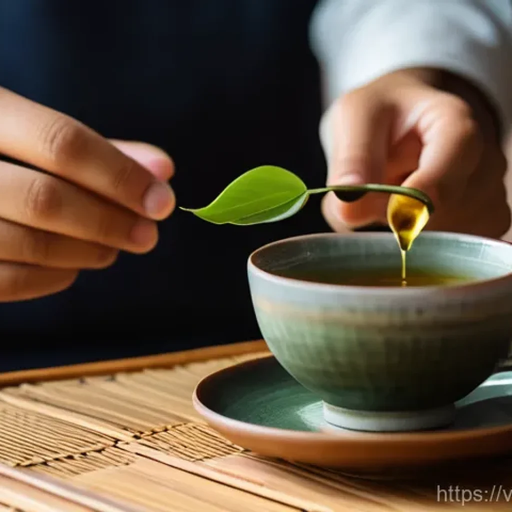 물성매력 디자인의 기본 기법 - **Prompt:** A close-up shot of a pair of hands gently holding a beautifully crafted, warm brown cera...