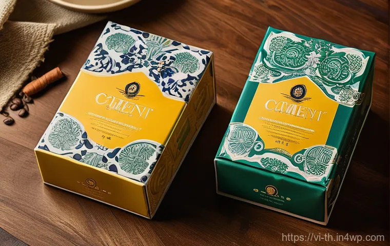 물성매력 디자인을 위한 브레인스토밍 기법 - **Old Saigon Coffee Packaging Design:** A sophisticated coffee packaging design inspired by the "Old...