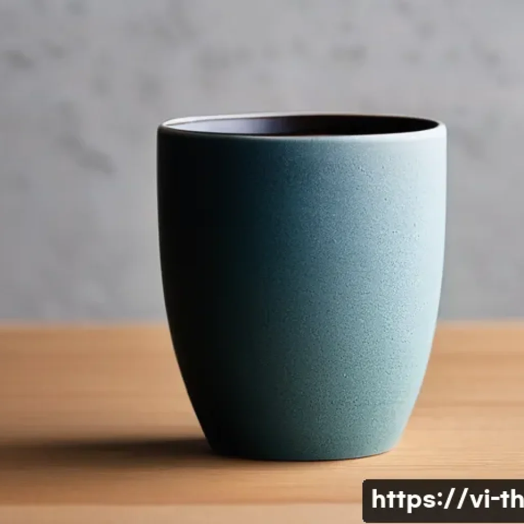 물성매력 디자인 사례 분석 - **Prompt:** A close-up shot focusing on a human hand gently caressing a matte, subtly textured ceram...
