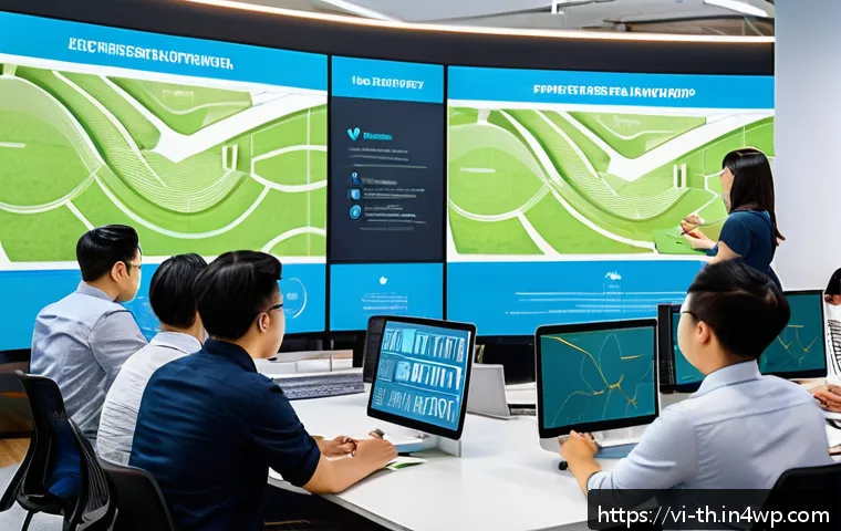 물성매력 디자인의 피드백 수집 방법 - A professional Vietnamese product design team holding a focused workshop in a modern office setting,...